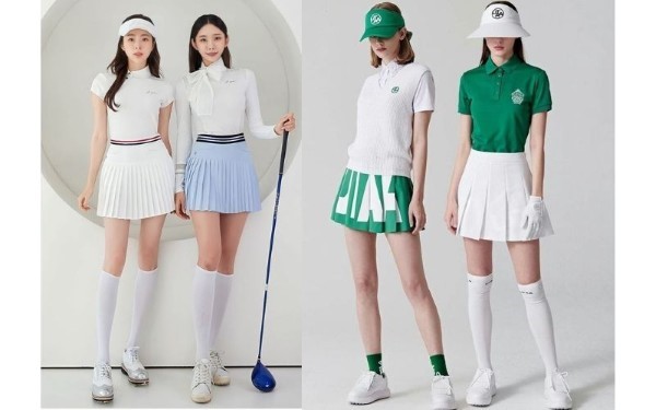 Trang phục chơi golf nữ cần có kiểu dáng thanh lịch và sang trọng