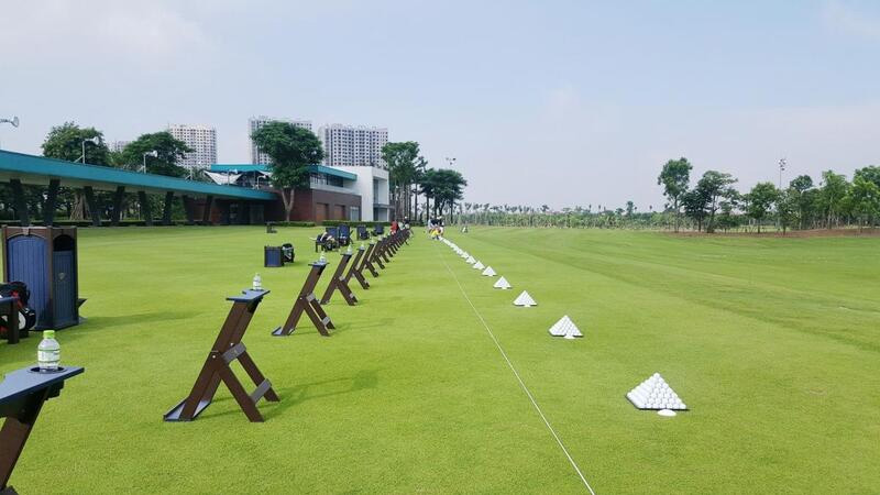 Hoàn thiện sân tập golf ngoài trời