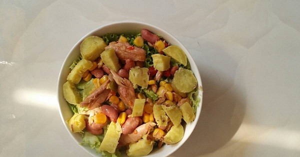 Salad khoai lang rất dễ làm và cực kỳ bổ dưỡng