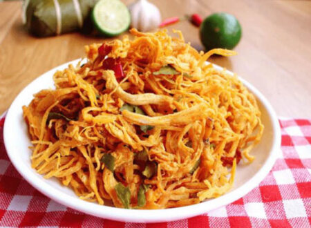 Khô gà bao nhiêu calo?